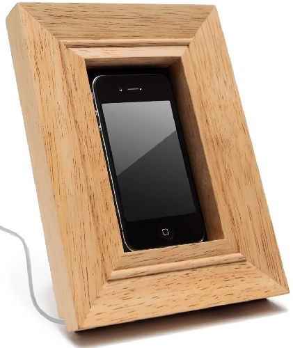 Smartphone Bilderrahmen, Ladestation von j-me